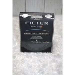 Copied - K&F Concept Circular Digital High Def Low Profile FilterRing 67mm Grey